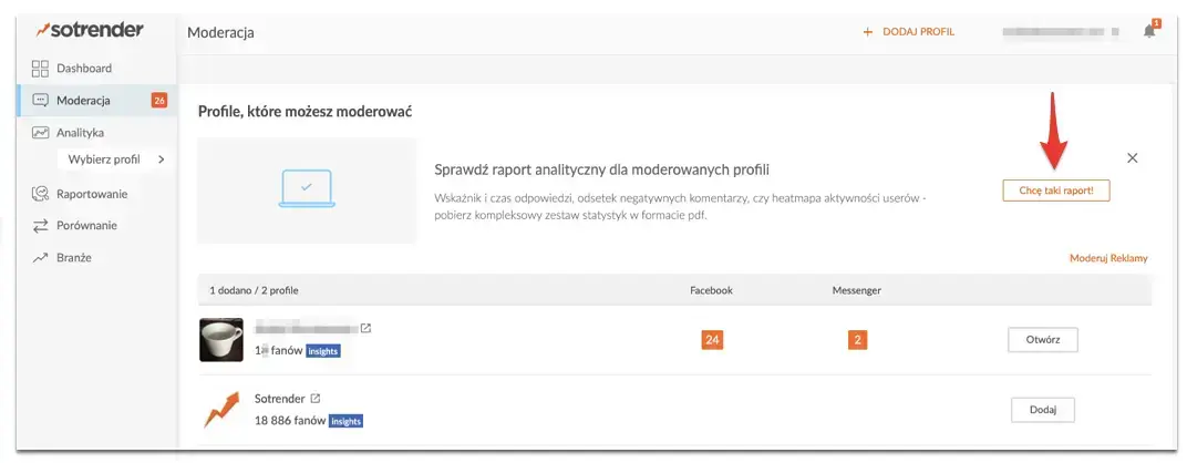 sotrender - jak używać?