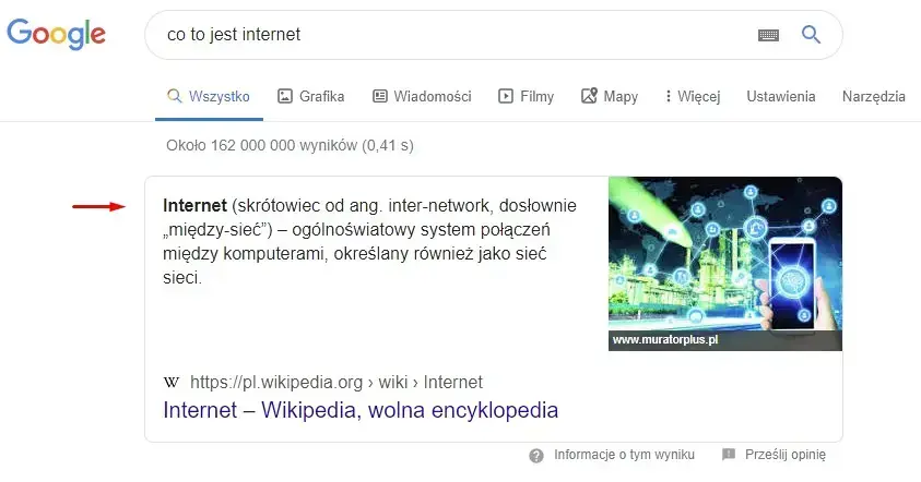 odpowiedz w google