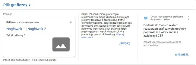 Aktualizacja rozszerzeń