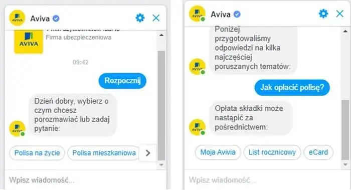 aviva chatbot