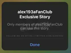 Fan Club Stories