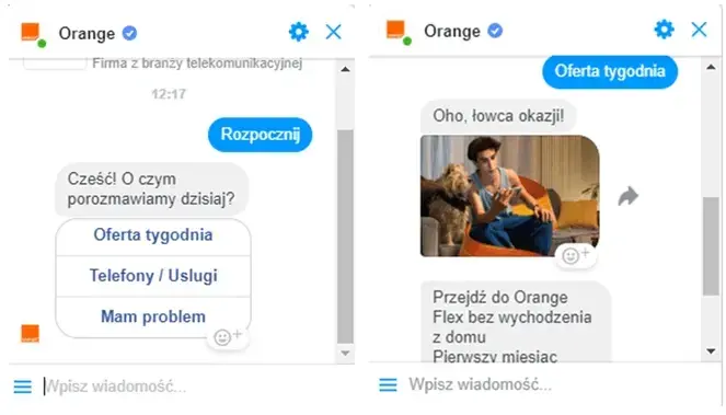 chatboty w telekomunikacji