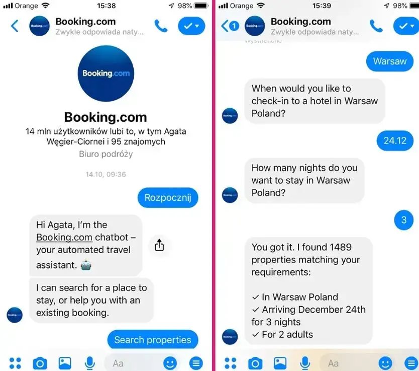 chatboty w e-commerce