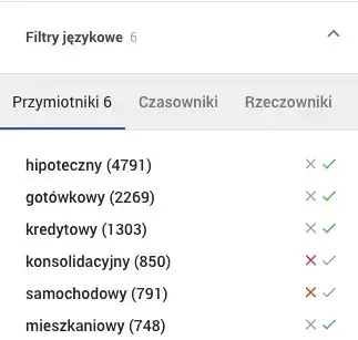 filtry jezykowe