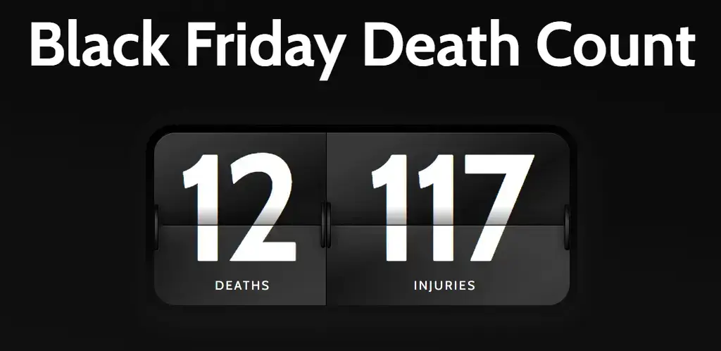 Black Friday Death Count
