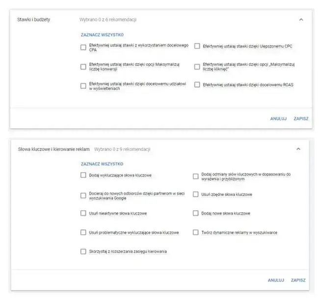 Automatyczne rekomendacje