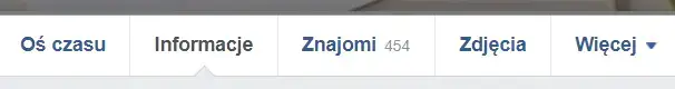 informacje publiczne facebook