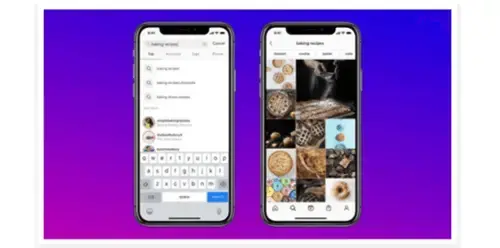 Wyszukiwanie Instagram