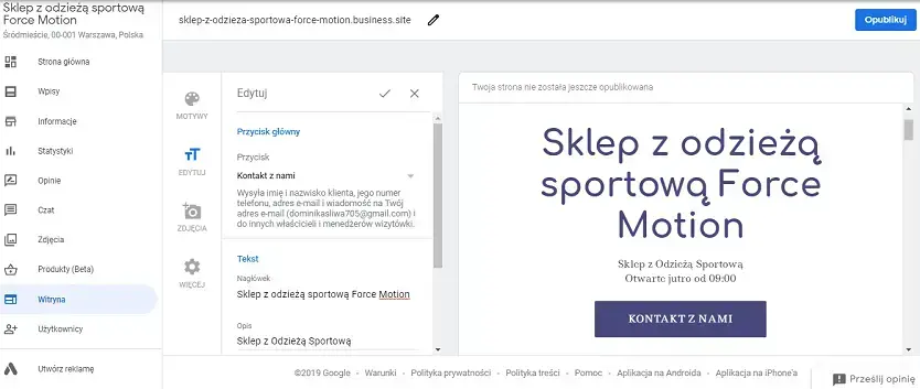 google-moja-firma-witryna