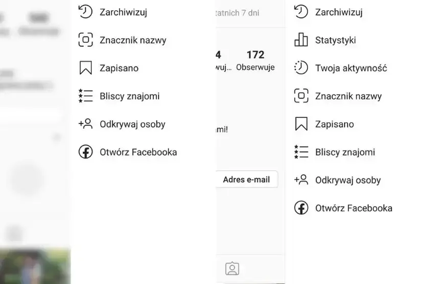 reklama na instagramie