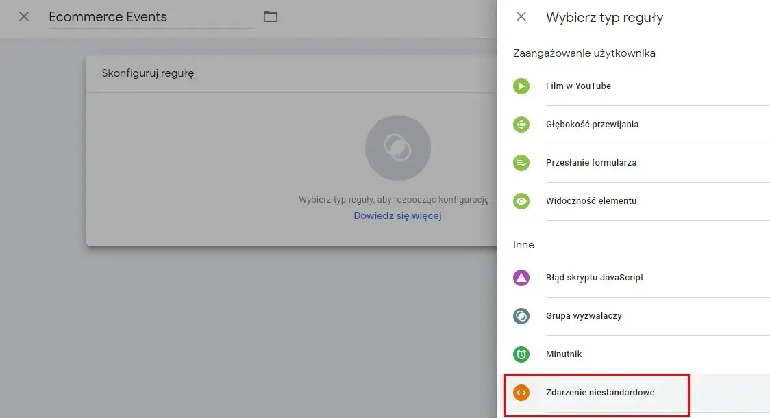 Zadania niestandardowe