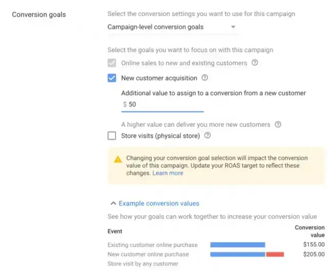 Ostrzeżenie w kampaniach