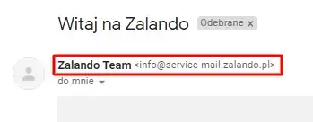 Zalando newsletter