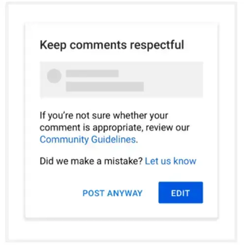 Walka z nienawiścią na YouTube