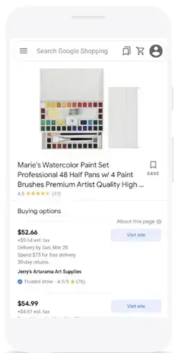 Shopping Experience Scorecard