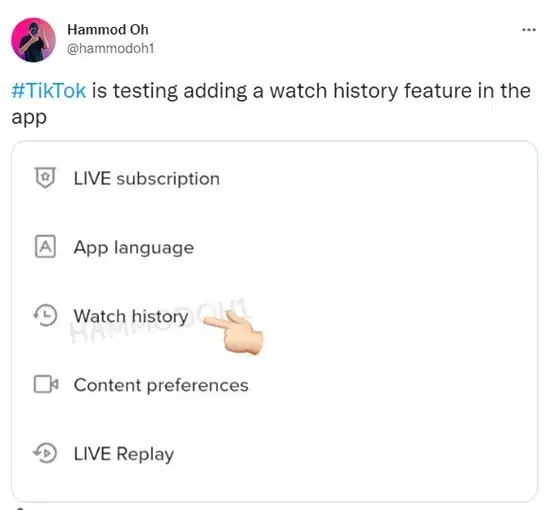 TikTok historia