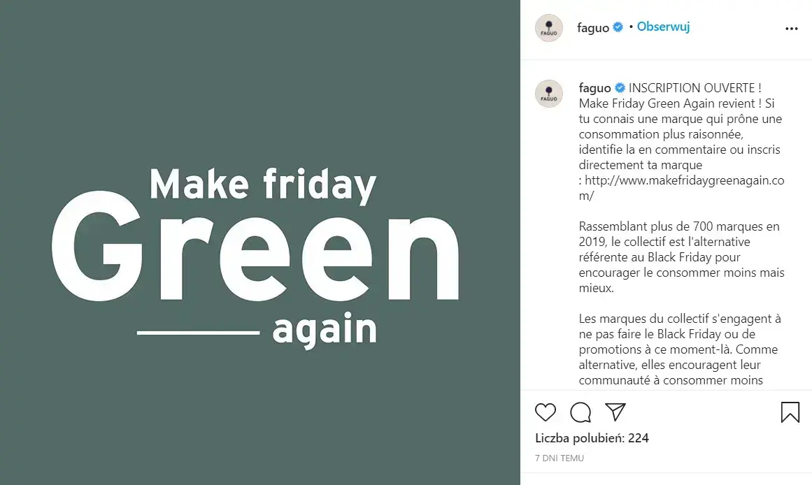 Make Friday Green Again