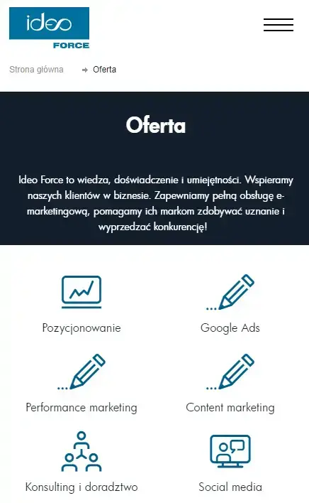 ideo force oferta rwd