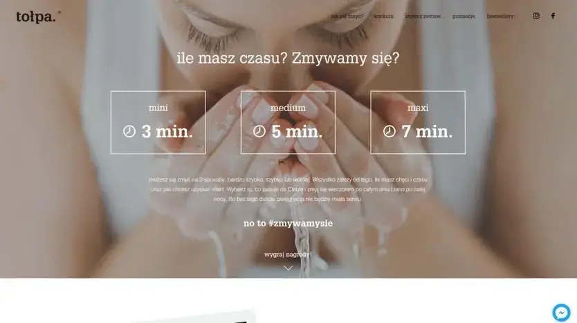 Strona akcji Tołpa: „zmywamy się”