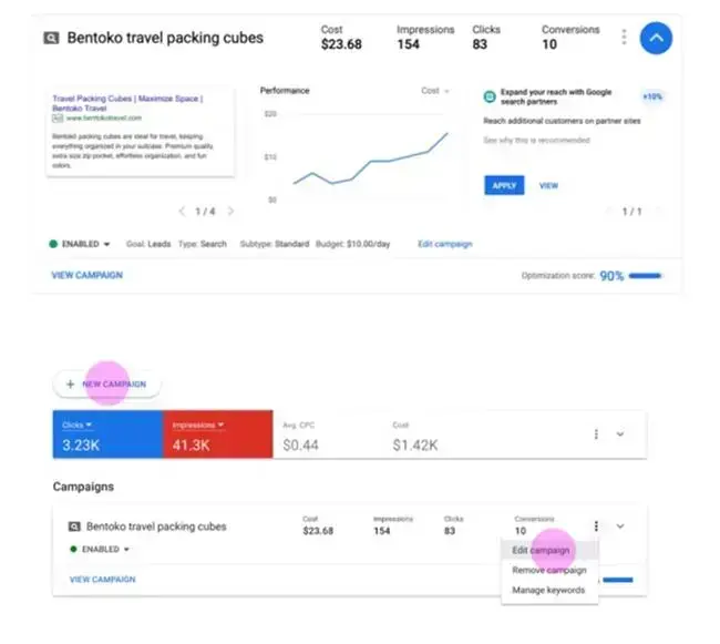 Ulepszenie Google Ads